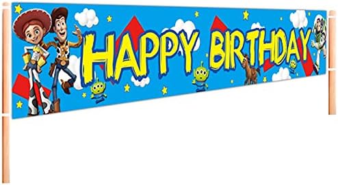 Toy Themed Story Birthday Banner 98 x 16 ft