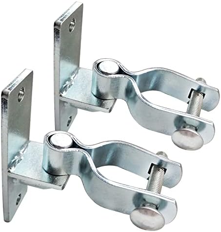 2 Pack Wall Mount Gate Hinge with Strong Screws