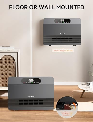 GiveBest Smart Wall Heater with Thermostat and Alexa Compatibility