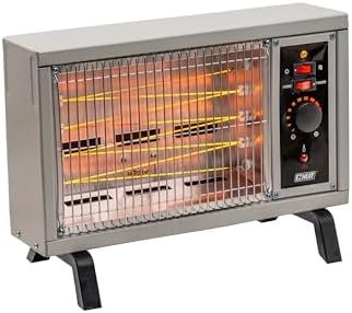 EZ-HEAT Portable Electric Space Heater with Adjustable Temperature