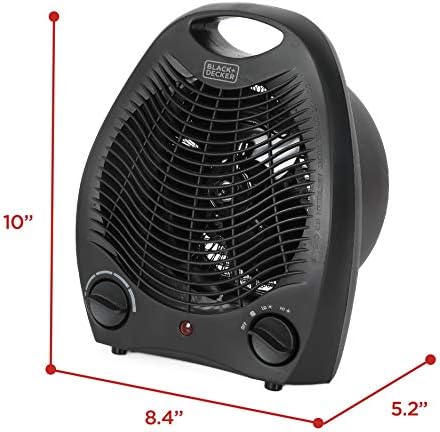 BLACKDECKER Lightweight Portable Space Heater 1500W Infrared