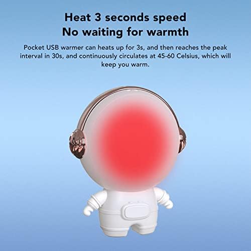 Ymiko USB Portable Heater Fast Heating 30s Warm White