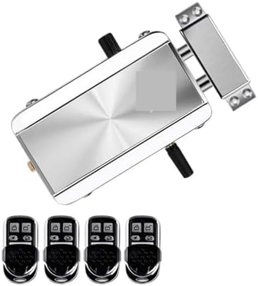 Tuya WiFi Smart Door Lock with 4 Remote Controllers