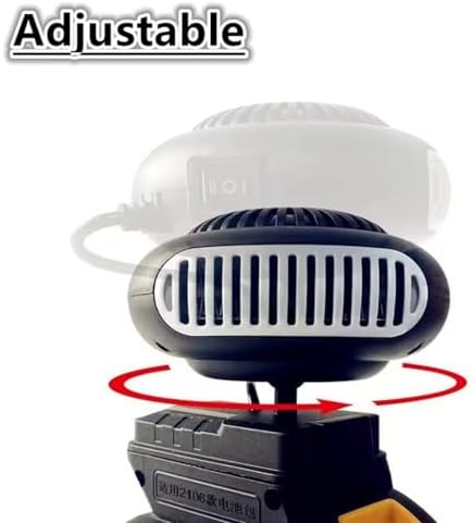Dpofirs 170W Portable Battery Space Heater