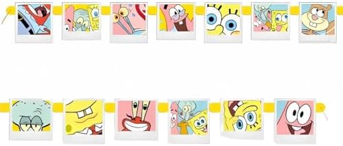 Unique SpongeBob SquarePants Decor Banner - Fun Party Decoration