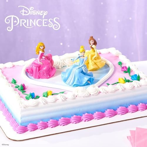 DecoSet Disney Princess Cake Topper Set 3-Piece