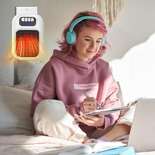 370W Fast Heating Space Heater with Timer