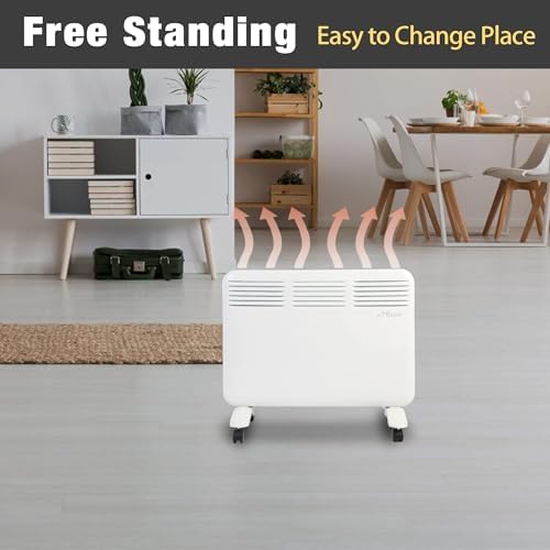 E-Macht 1000W Electric Space Heater with LED Display 1