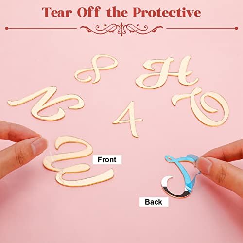 Jspupifip Gold Glitter Cake Toppers 64 Pcs Alphanumeric