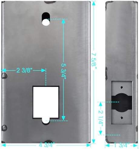 GB2020 Gate Lock Box for Double Keypad Mechanical Locks