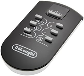 DeLonghi 1500W Ceramic Tower Heater with Remote and Timer
