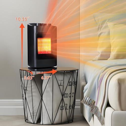 BNTET Space Heater Indoor 1500W PTC Ceramic Portable