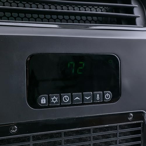 Comfort Zone Wall Mount Space Heater with Timer and Remote Control