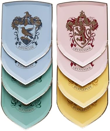 Harry Potter House Pride Paper Plates - Pack of 8 7 D