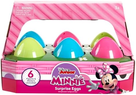 Disney Junior Minnie Mouse 6-Pack Surprise Eggs