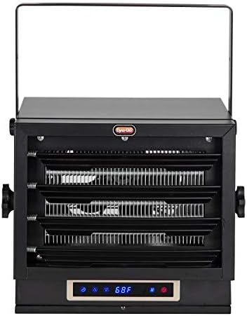 Dyna-Glo EG7500DH Dual Heat Electric Garage Heater Black
