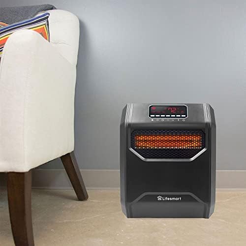 LifeSmart Infrared Electric Heater 1500W with Remote and Display