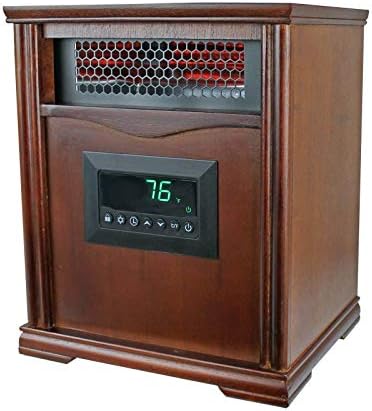Lifesmart 1500W Portable Electric Infrared Space Heater 2 Pack