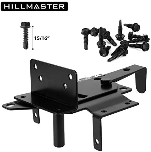 Heavy Duty Self-Locking Gate Latch with Black Finish 1