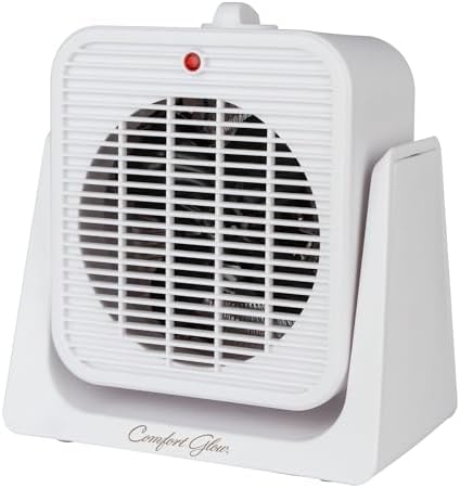 Comfort Glow EFH1527 Electric Fan Heater White