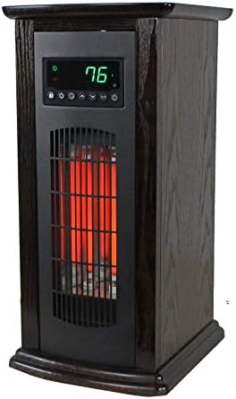 LifePro Tower Space Heater with Remote - Black