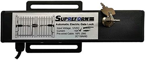 Supreform 12VDC Automatic Gate Lock for Swing Gate Opener