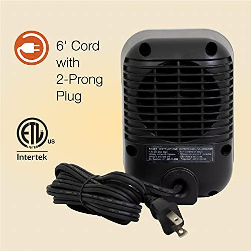 Lasko 102 Space Heater Blue Compact