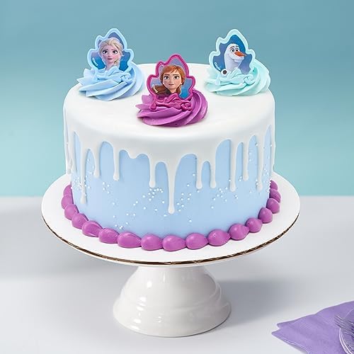 DecoPac Frozen II Cupcake Rings - 24 Pack