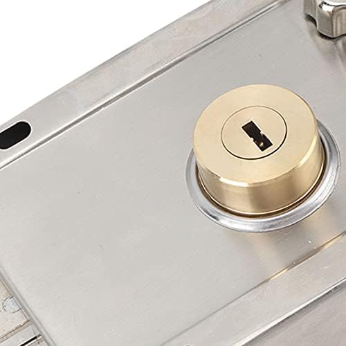 Stainless Steel Exterior Gate Lock with Anti Theft Handle