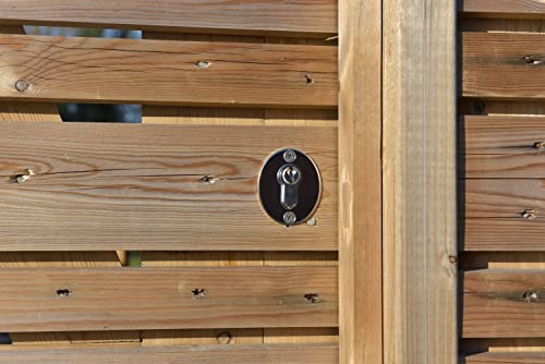 AmazonBasics Long Throw Gate Lock 1490116