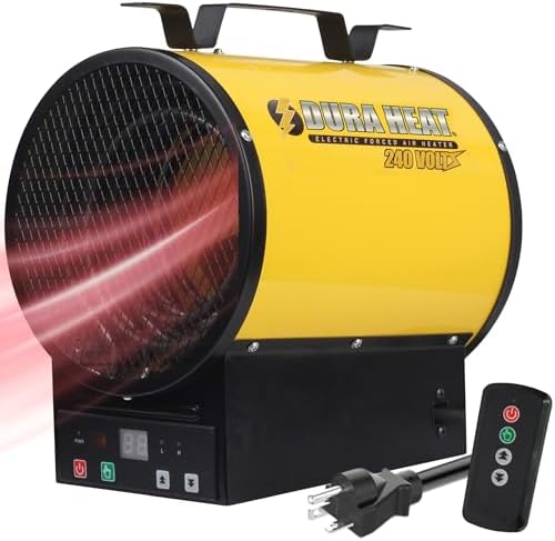 Dura Heat EUH4000R Electric Space Heater with Remote Control 12800 Btu