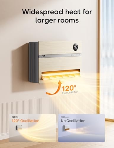 Dreo Smart Wall Heater with Alexa Compatibility 1