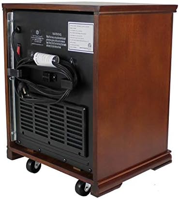 Lifesmart 1500W Portable Electric Infrared Space Heater 2 Pack
