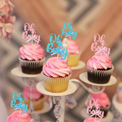 Gyufise 36Pcs Oh Baby Cupcake Toppers 1
