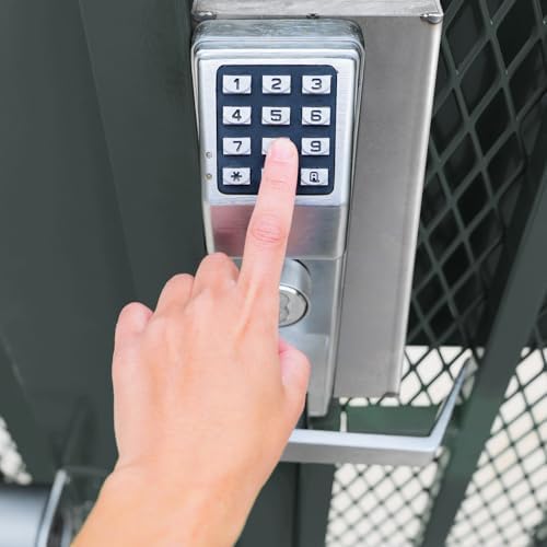 Blulu Gate Lock Box for Double Keypad Steel Gate Box 60mm Backset