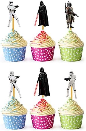 My Smart Choice 24x Galactic Space Cupcake Toppers