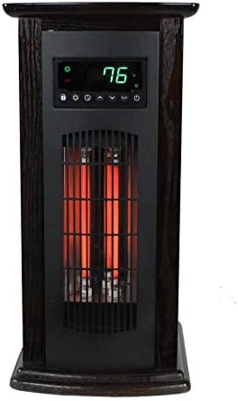 LifePro Tower Space Heater with Remote - Black