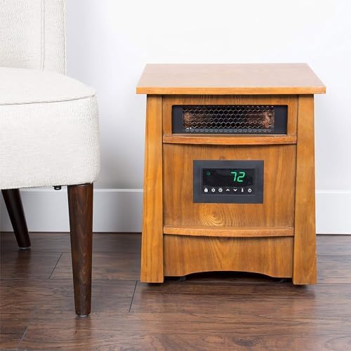 LifeSmart LifePro 1500W Infrared Space Heater with Remote Control