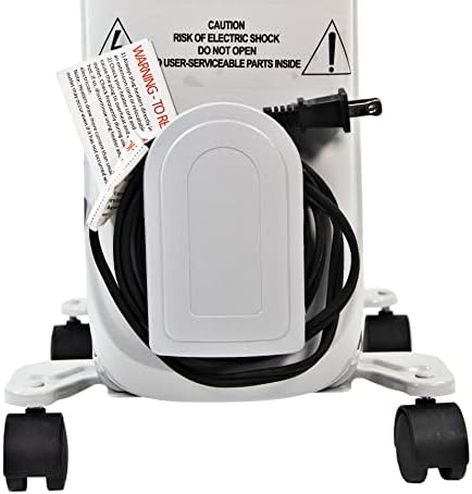 Comfort Zone Oil-Filled Radiator Space Heater 1500W