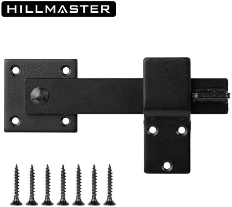 Sturdy 6 Farm Flip Gate Latch Matte Black