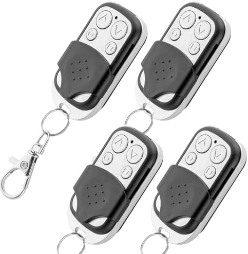 Bltezeit 433MHz Remote Control for Sliding Gate Opener 4pcs 1