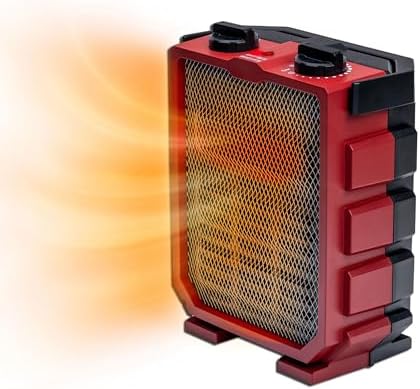 Comfort Zone 1500-Watt Space Heater with Fan and Safety Features