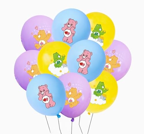 51 Pcs Care Bear Party Decorations Favors 1