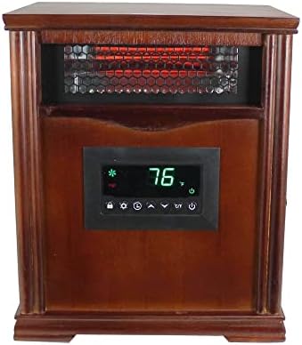 LifeSmart LifePro 1500W Infrared Space Heater with Remote Control and 4 Elements
