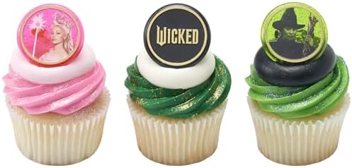 DecoPac Wicked Cupcake Rings 24-Pack