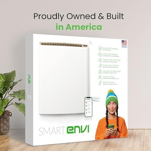 Smart Envi Wi-Fi Wall Heater - Energy Efficient App Controlled
