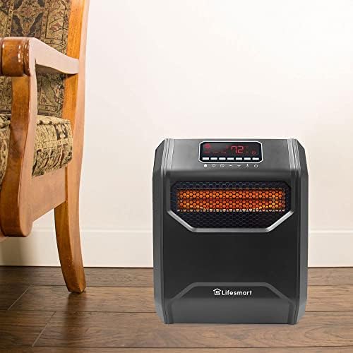 LifeSmart Infrared Electric Heater 1500W with Remote and Display