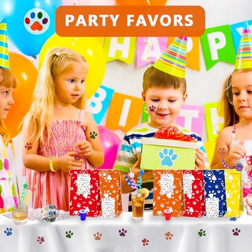 Paw Themed Party Favors Set 736 Pcs for Kids
