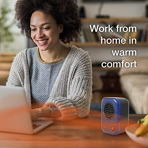 Lasko 102 Space Heater Blue Compact