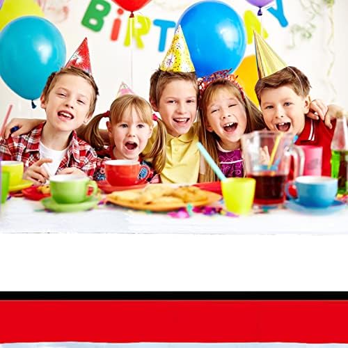 OULUN 2Pcs Cartoon Game Party Tablecloth 70x42in